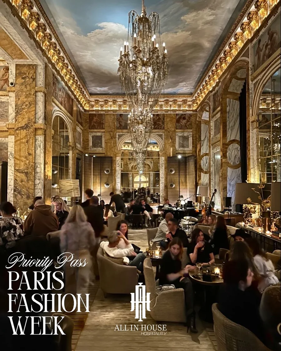 Paris Fashion Week, Priority Pass, the cover as posted