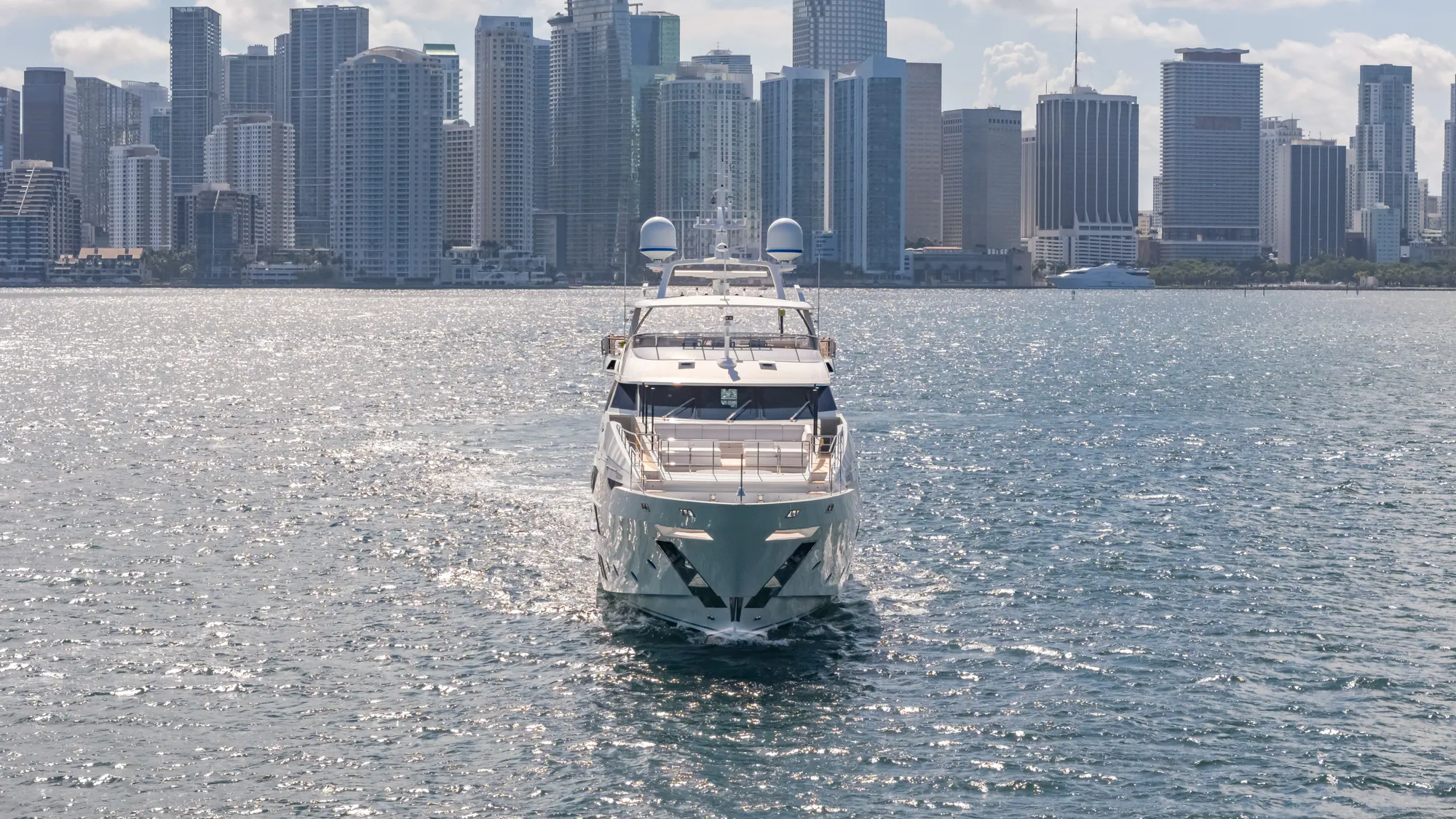 INSPIRATION off the Miami skyline.