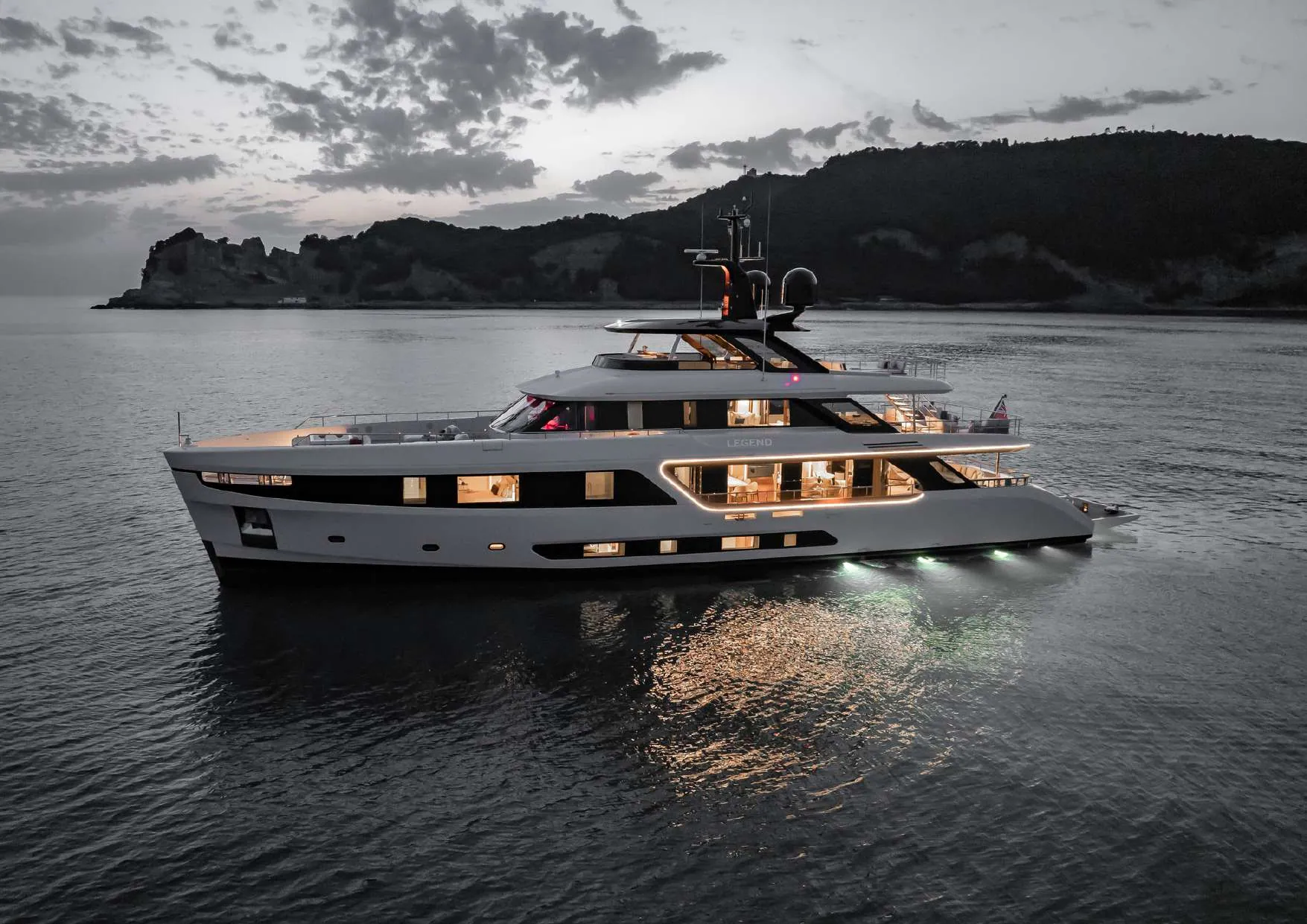 Legend at sea.